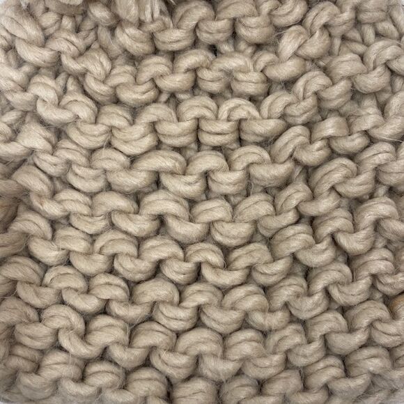 BCBGeneration Tan Chunky Pom Pom Knit Beanie - Picture 5 of 12